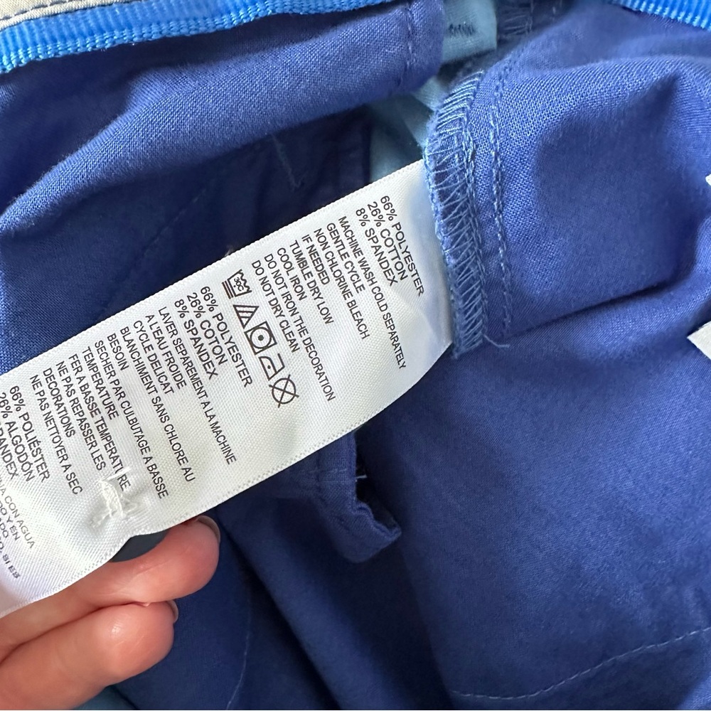 Like New! Men’s Tommy Bahama Sky Blue Flat Front Shorts - Picture 5 of 5